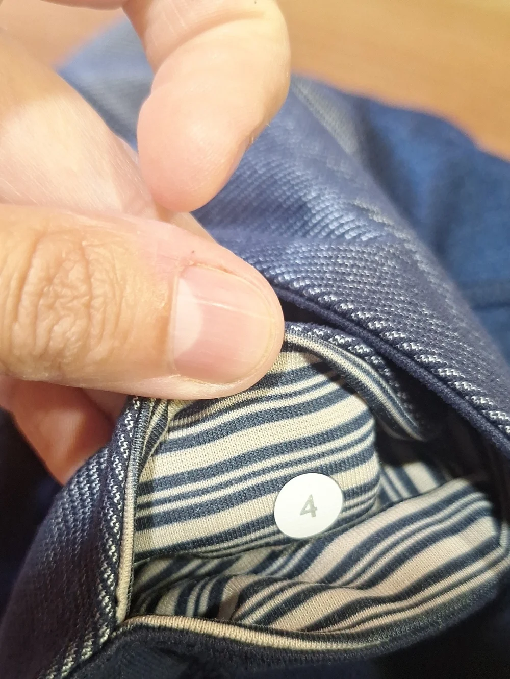 Lululemon Blue Capri Leggings Size 4
